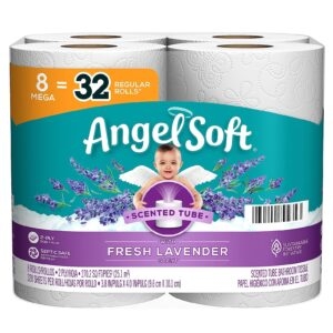 8 Mega Rolls Angel Soft Toilet Paper – Price Drop – $5.99 (was $7.30)