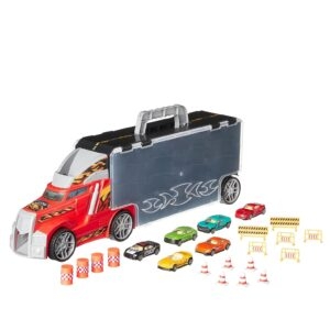 Amazon Basics Toy Car Carrier Truck With Storage – Price Drop – $7.45 (was $24.73)