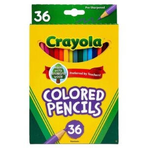 Crayola 36-Count Colored Pencils – Price Drop – $3.39 (was $6.39)