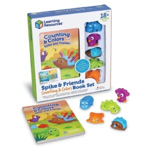 Learning Resources Spike and Friends Counting and Colors Book Set – Price Drop – $9.88 (was $17.65)