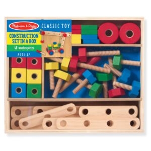 Melissa and Doug Wooden Construction Building Set – Price Drop – $13.99 (was $17.49)
