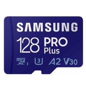 SAMSUNG PRO Plus 128GB microSD Memory Card + Adapter – $10.99 – Clip Coupon – (was $17.99)