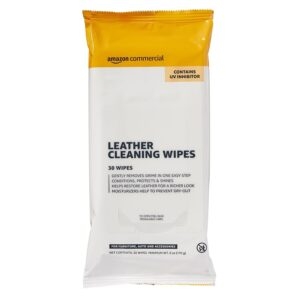 4-Pack AmazonCommercial Leather Cleaning Wipes – Price Drop – $5.09 (was $7.76)