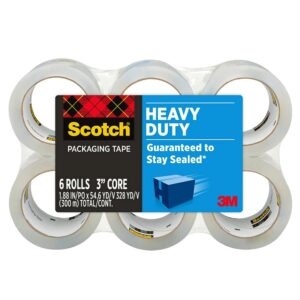 6 Rollls Scotch Heavy Duty Packaging Tape – Price Drop – $14.57 (was $23.99)