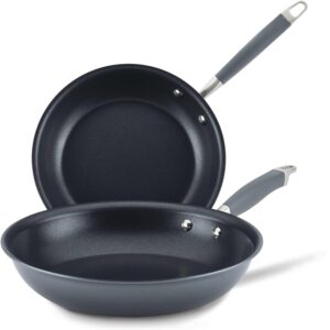 Anolon Advanced Home 2-Piece Hard-Anodized Nonstick Skillets – Price Drop – $39.99 (was $69.99)