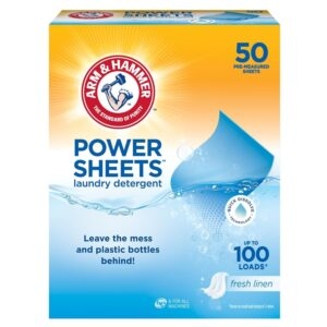 Arm and Hammer Power Sheets Laundry Detergent – $11.24 – Clip Coupon – (was $14.99)