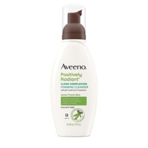 Aveeno Clear Complexion Foaming Oil-Free Facial Cleanser – $3.77 – Clip Coupon – (was $6.77)