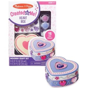 Melissa and Doug Created by Me! Heart Box Wooden Craft Kit – Lightning Deal – $6.37 (was $8.79)