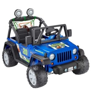 Power Wheels Gameday Jeep Wrangler Ride-On Toy – Lightning Deal – $179.99 (was $244.99)