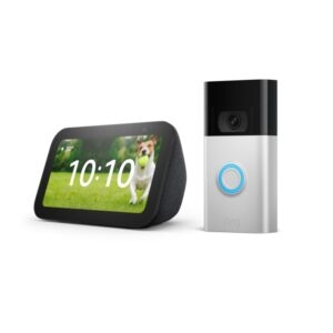 Ring Video Doorbell bundle with Echo Show 5 – Price Drop – $64.99 (was $189.98)