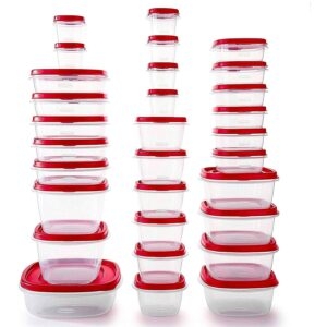 Rubbermaid 60-Piece Food Storage Containers with Lids – Price Drop – $32.99 (was $44.99)