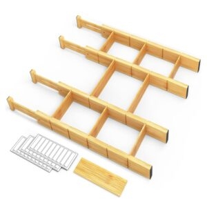 SpaceAid Bamboo Drawer Dividers – Price Drop – $19.98 (was $27.98)