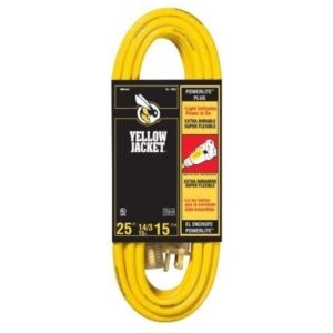 Yellow Jacket Premium 25′ (7.62M) Extension Cord – Price Drop – $15.80 (was $18.89)