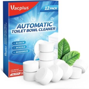 12-Count Vacplus Toilet Bowl Cleaner Tablets – Price Drop – $7.99 (was $9.99)