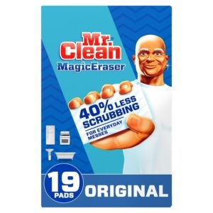 19-Count Mr. Clean Original Magic Eraser Cleaning Pads with Durafoam – Price Drop – $10.15 (was $15.99)