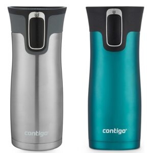 2-Pack Contigo West Loop Stainless Steel Vacuum-Insulated Travel Mug – Price Drop – $24.99 (was $37.99)