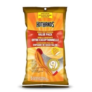 5 Pairs HotHands Insole Foot Warmers With Adhesive Value Pack – Price Drop – $5.89 (was $9.99)