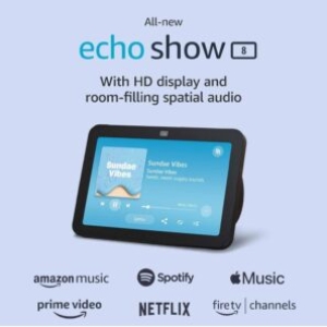 All-new Echo Show 8 – Prime Exclusive – Price Drop – $89.99 (was $149.99)