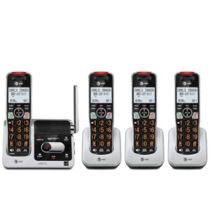 ATT DECT 6.0 4-Handset Cordless Phone – Price Drop – $72.53 (was $109.95)