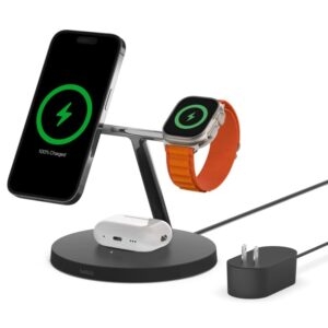 Belkin MagSafe 3-in-1 Wireless Charging Stand – Price Drop – $116.95 (was $149.99)