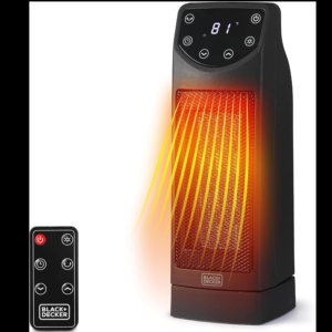 BLACK+DECKER Oscillating Space Heater – $40.28 – Clip Coupon – (was $45.28)
