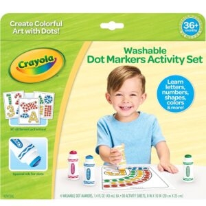 Crayola Washable Dot Markers Activity Set – Price Drop – $9.99 (was $14.99)