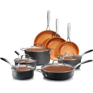 Gotham Steel Pro 13-Piece Nonstick Ceramic Pots and Pans Set – Price Drop – $98.95 (was $199.99)