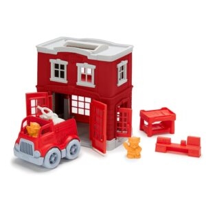 Green Toys Fire Station Playset – Lightning Deal – $10.49 (was $13.37)