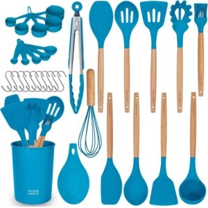 Home Hero 33 Pcs Silicone Kitchen Utensils Set – Price Drop – $14.99 (was $26.99)