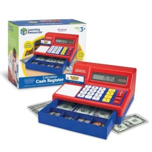 Learning Resources Pretend and Play Calculator Cash Register – Price Drop – $26.15 (was $38.99)