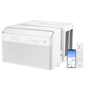 Midea 10,000 BTU U Shaped Inverter Window Air Conditioner – Price Drop – $320.59 (was $384.17)