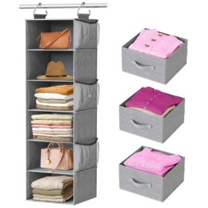 Pipishell Hanging Closet Organizer – Clip Coupon + Coupon Code WXGVPAP9 – $9.99 (was $23.99)