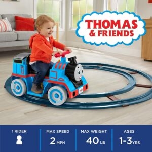 Power Wheels Thomas and Friends Ride-On Train with Track – Lightning Deal – $98.99 (was $164.99)