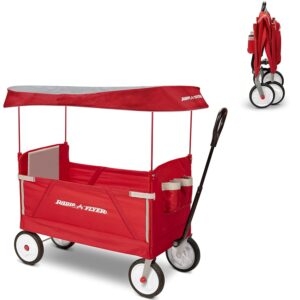 Radio Flyer 3-In-1 EZ Folding Outdoor Collapsible Wagon – $84.99 – Clip Coupon – (was $109.99)