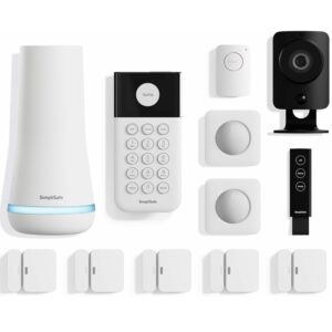 SimpliSafe 12-Piece Wireless Home Security System w/HD Camera – Price Drop – $199.99 (was $329.96)