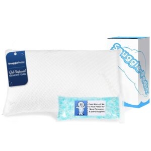 Snuggle-Pedic Gel Memory Foam Cooling Pillow – Price Drop – $19.75 (was $55.99)