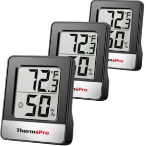 ThermoPro TP49 3 Pieces Digital Hygrometer – Coupon Code 30FXJQJT – Final Price: $16.09 (was $22.99)