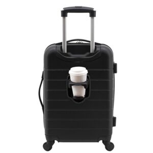 Wrangler 20″ Smart Spinner Carry-On Luggage With Usb Charging Port – Price Drop – $31.45 (was $64)