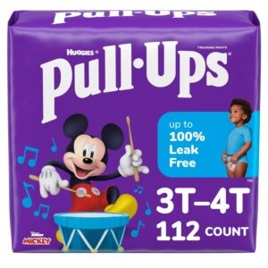 112-Count Pull-Ups Boys’ Potty Training Pants – $42.20 – Clip Coupon – (was $47.20)