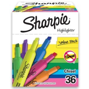 36-Count SHARPIE Tank Highlighters – Price Drop – $11.09 (was $20)