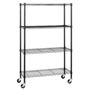 Amazon Basics 4-Shelf Adjustable Heavy Duty Storage Shelving Unit – Lightning Deal – $54.06 (was $69.99)