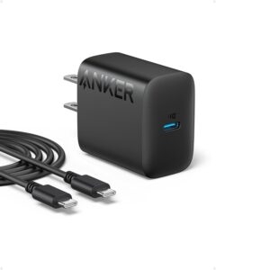 Anker 20W USB C Fast Wall Charger, 5 ft USB-C Cable Included – Price Drop – $9.99 (was $12.99)