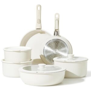 Carote 12pcs Nonstick Detachable Handle Pots and Pans Set – Price Drop – $89.98 (was $109.99)