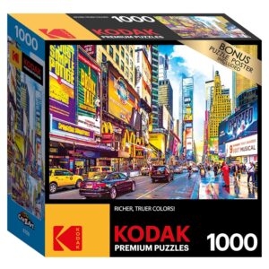 Cra-Z-Art Kodak Times Square 1,000-Piece Jigsaw Puzzle – Price Drop – $5.92 (was $10.99)