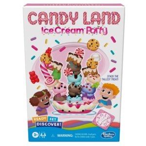 Hasbro Gaming Candy Land Ice Cream Party Preschool Game – Price Drop – $7 (was $10.99)