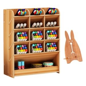 Marbrasse Multi-Functional Wooden Desktop Organizer – Price Drop – $9.98 (was $13.99)