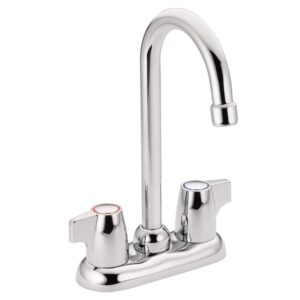 Moen Chateau Two-Handle High Arc Bar Faucet – Price Drop – $36.99 (was $65.22)