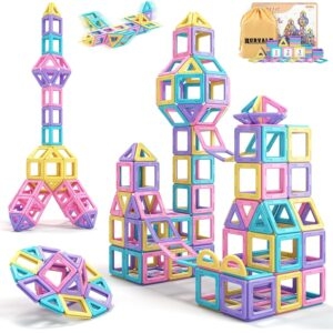 Rurvale 44Pcs Magnetic Blocks Basic Set – Lightning Deal + Clip Coupon – $10.89 (was $18.99)