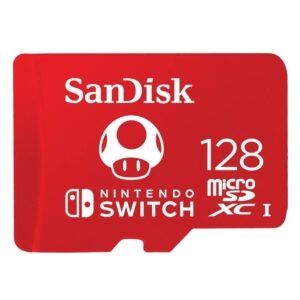 SanDisk 128GB Nintendo microSDXC-Card – Price Drop – $8.99 (was $14.29)