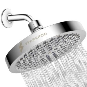 SparkPod High Pressure Rain Shower Head – $17.47 – Clip Coupon – (was $34.95)